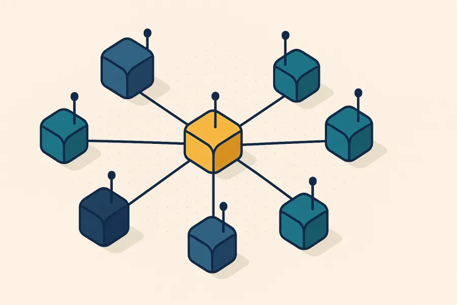 AI-Driven Personal Operating System - abstract illustration